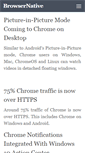 Mobile Screenshot of browsernative.com