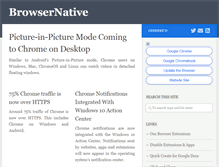 Tablet Screenshot of browsernative.com